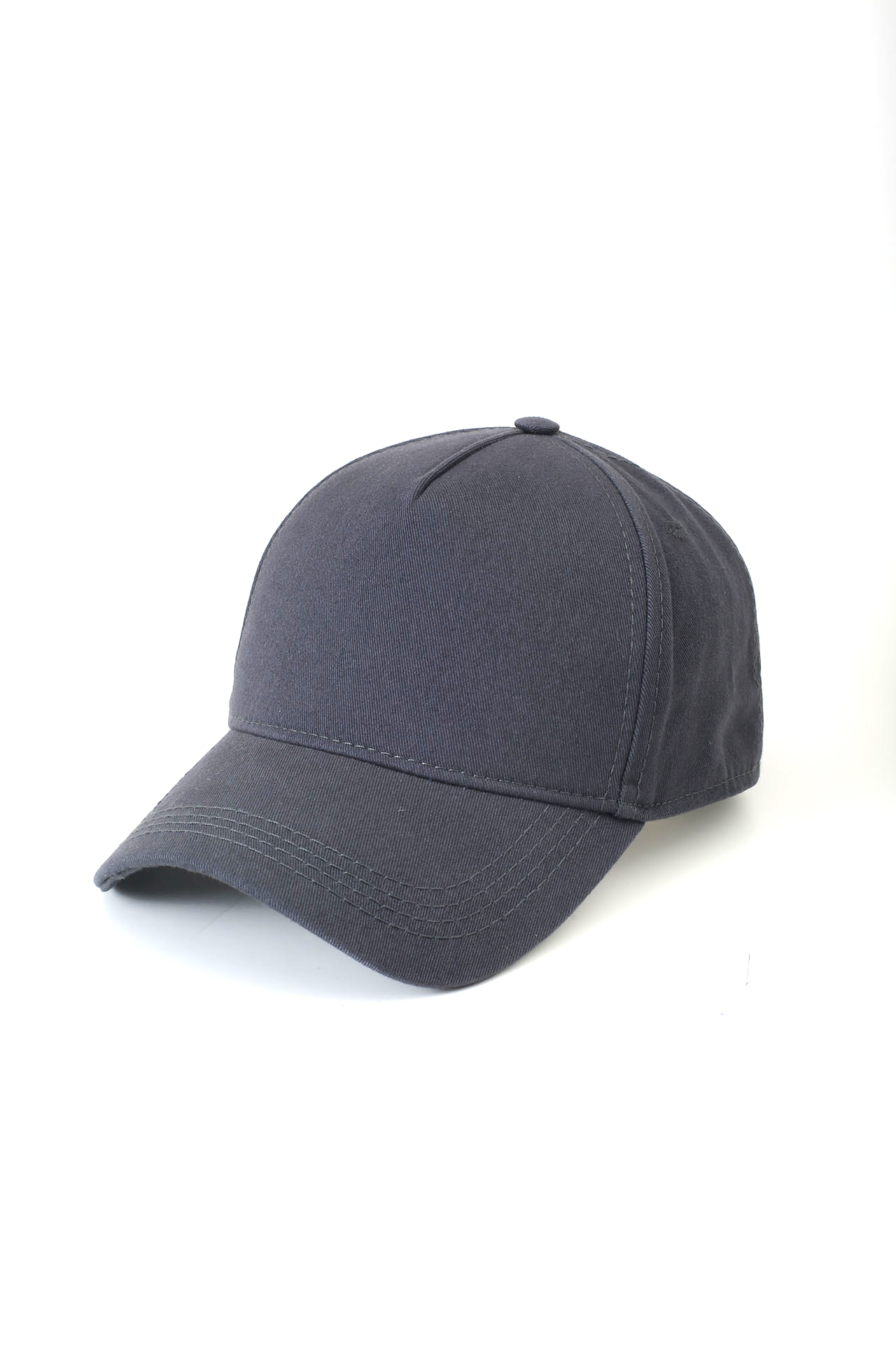 Gabardin Pamuk 5 Panel Şapka Gri