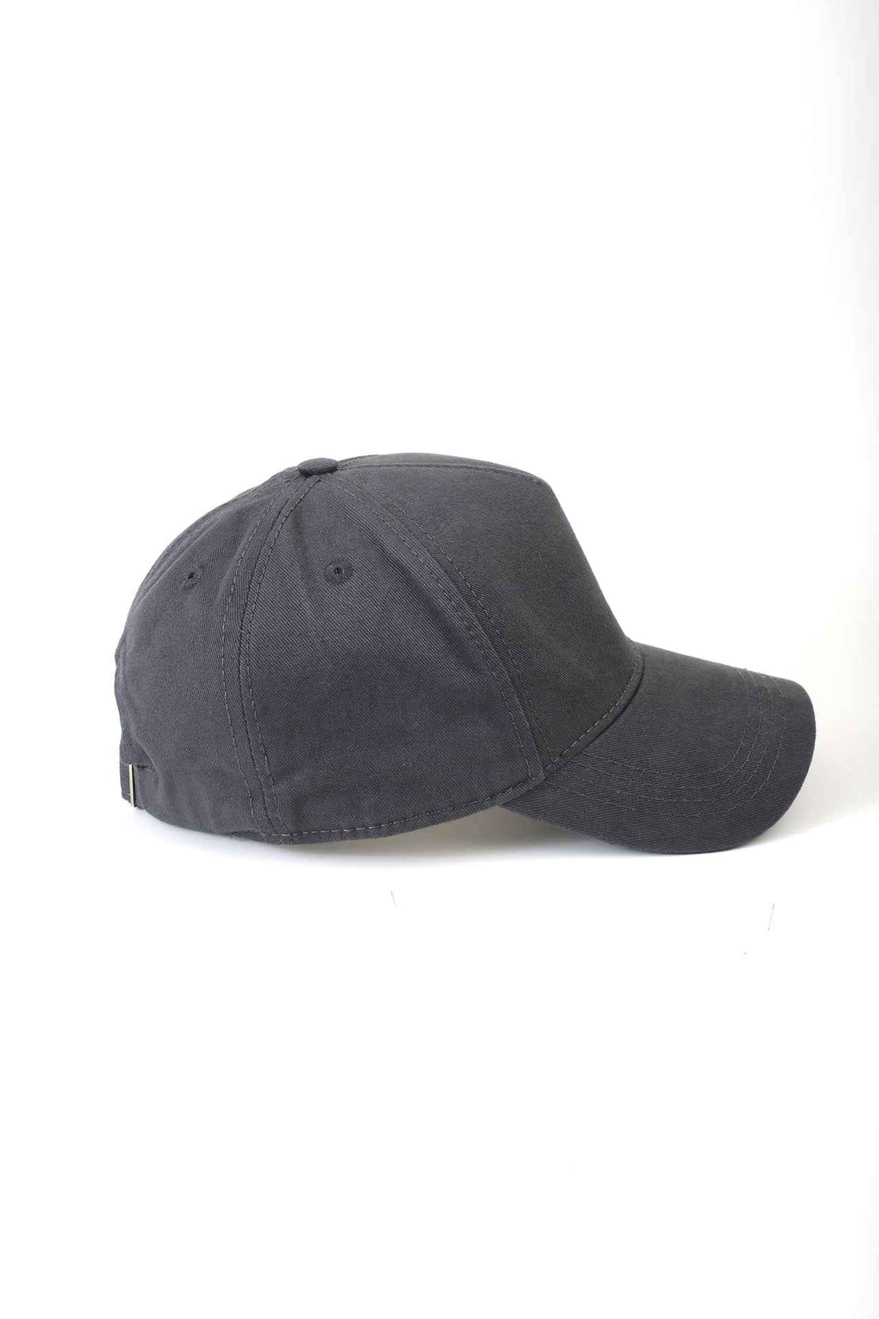 Gabardin Pamuk 5 Panel Şapka Antrasit 