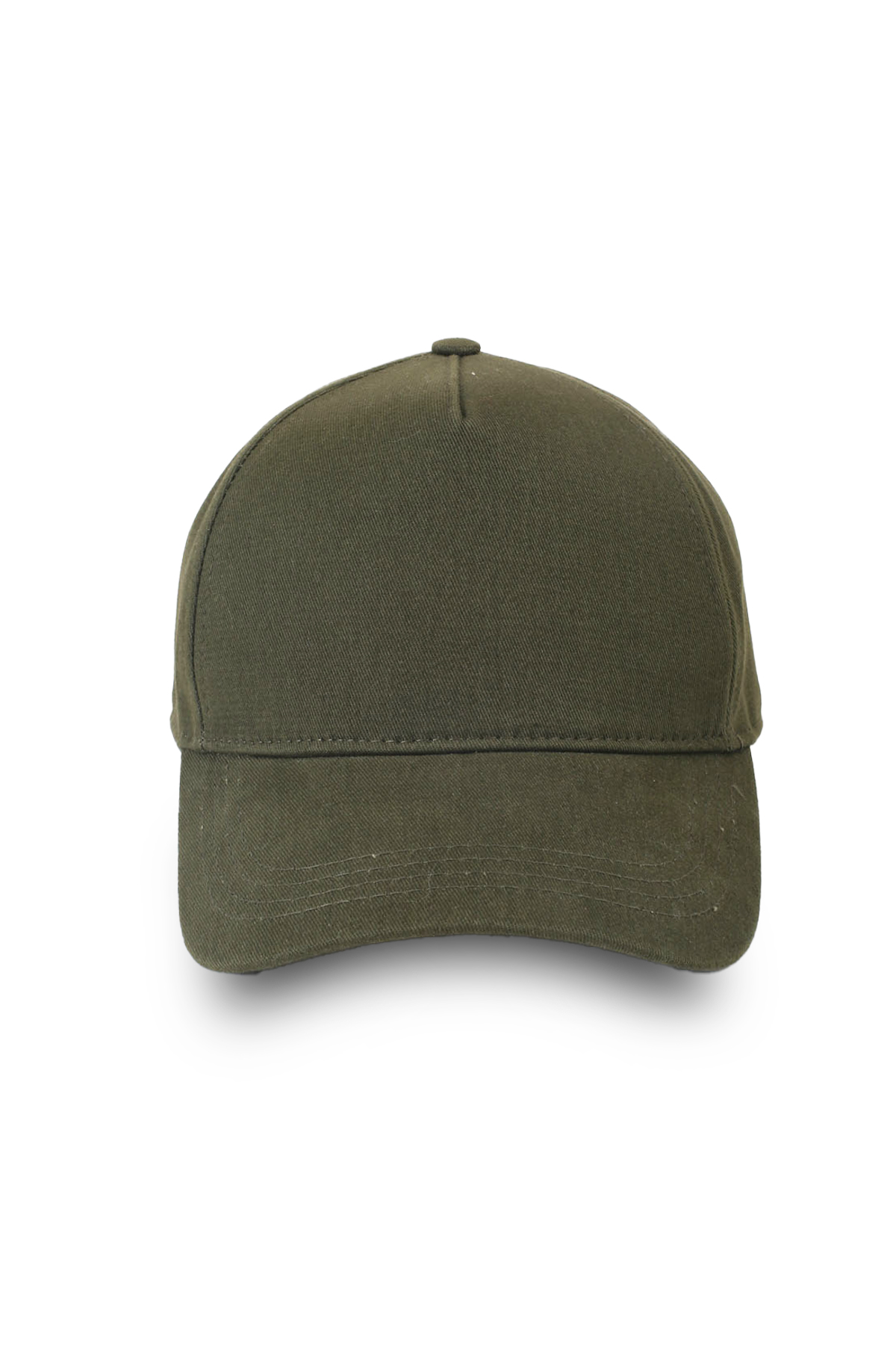 Gabardin Pamuk 5 Panel Şapka Haki