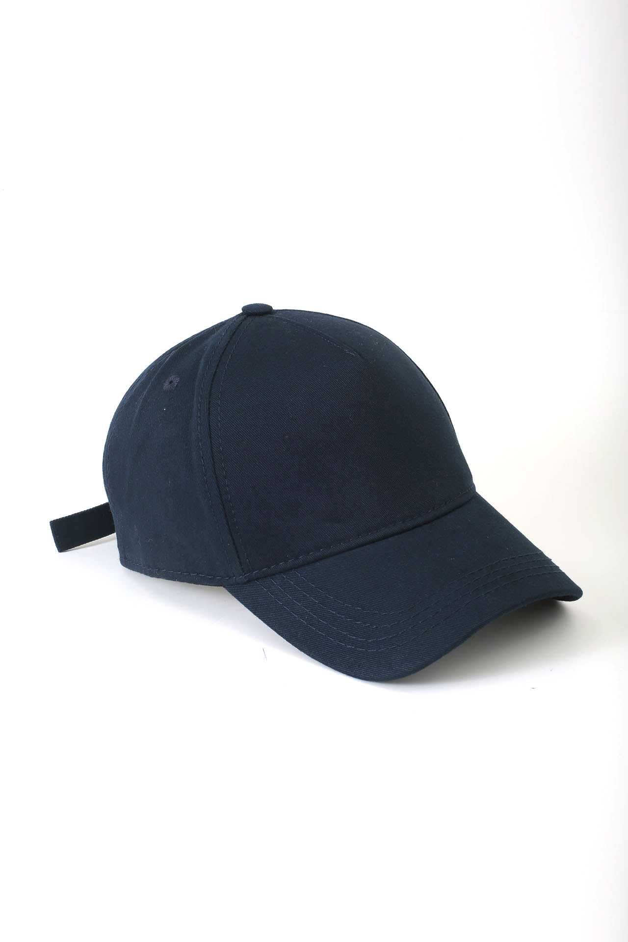 Gabardin Pamuk 5 Panel Şapka Lacivert
