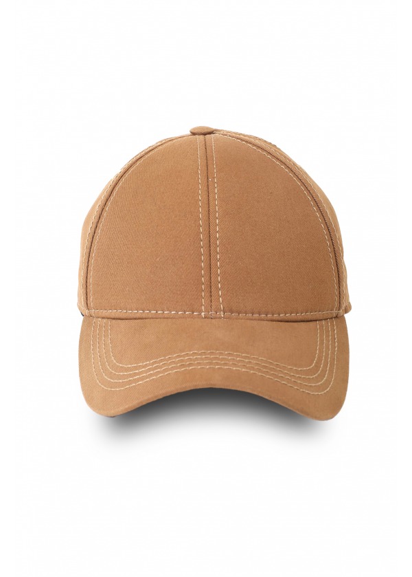 Gabardin Basic 6 Panel Pamuk Şapka Açık Kahverengi