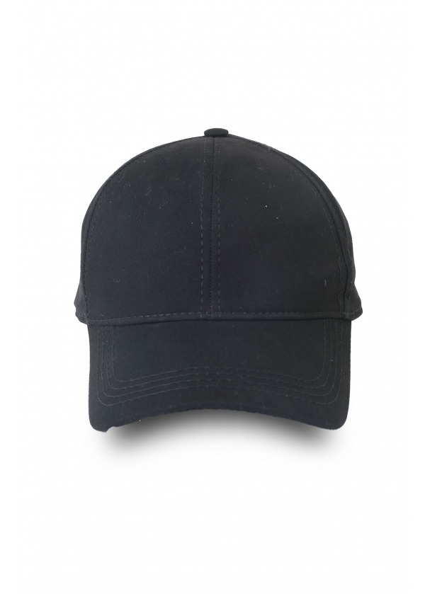 Gabardin Basic 6 Panel Pamuk Şapka Siyah